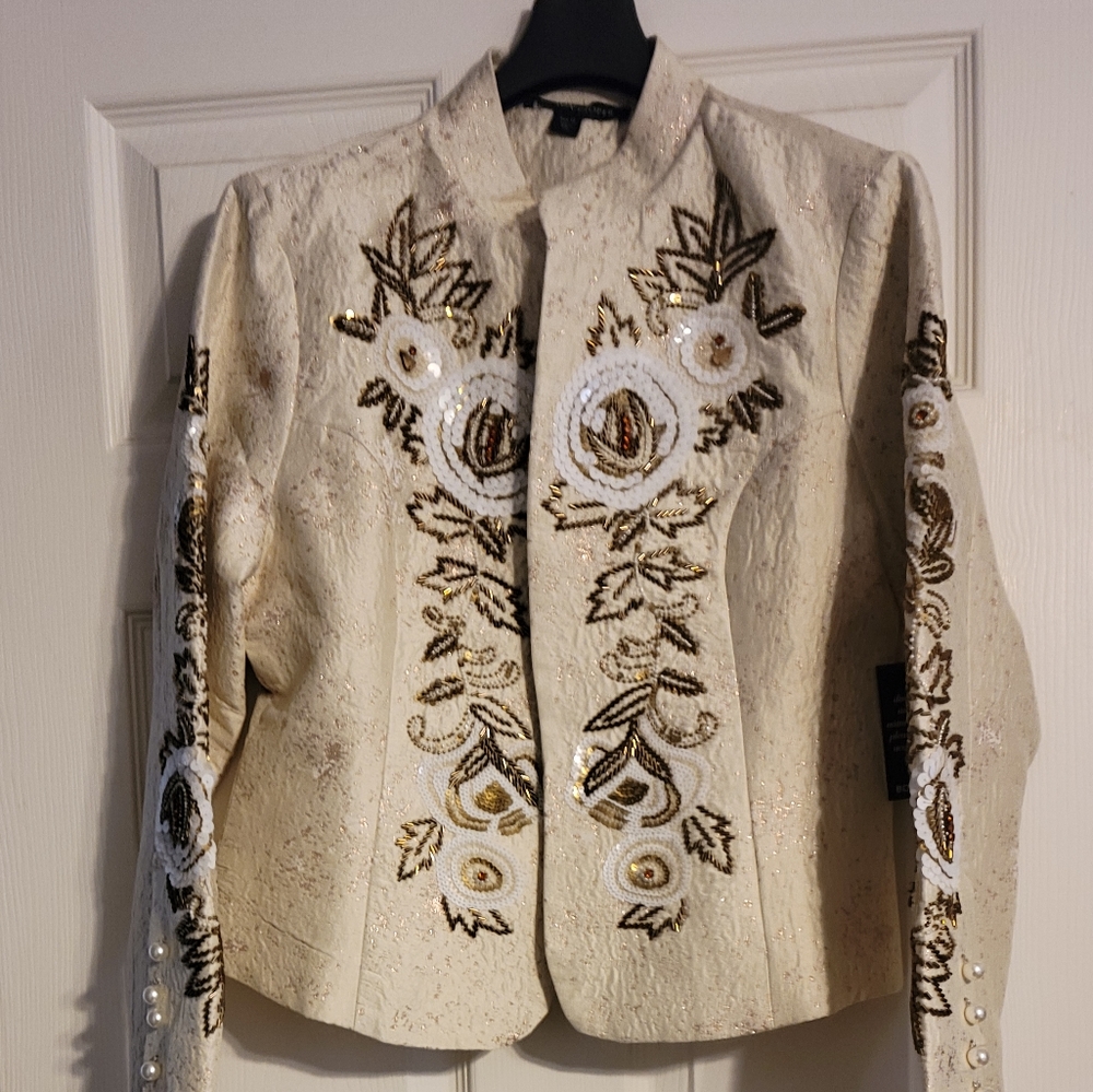 Boston Proper Embellish Jacket